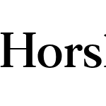 Horsham-Regular