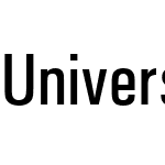 Univers Condensed