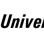 Univers Condensed