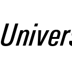 Univers Condensed