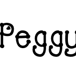 PeggyFont