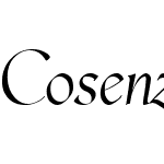 CosenzaItalic