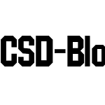 CSD-Block-Bold