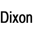 Dixon Cn Bold