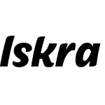 IskraW10-UltraBoldItalic