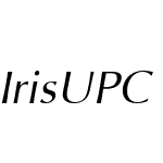 IrisUPCW05-Italic