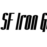 SF Iron Gothic