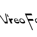 Vireo Font Extreme Lefti
