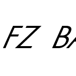 FZ BASIC 18 ITALIC