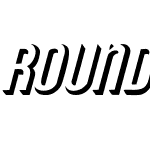 RoundedRelief Italic