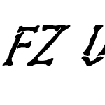 FZ UNIQUE 5 MANGLED ITALIC