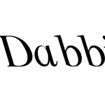 Dabbington  Italic