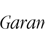 Garamond Narrow