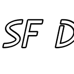 SF Diego Sans Outline