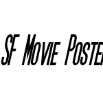 SF Movie Poster Condensed