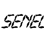 SENEGALfont