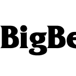 BigBear Reg Bold