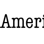 AmericanTypewriterITCW04-Cn