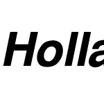 Holland  Bold Italic