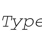 Typewriter-Oblique