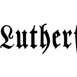 Luthersche Fraktur