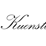 KuenstlerScript TwoBold