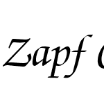 ZapfChanceryITCW05-Regular