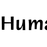 Humana Sans ITC Medium