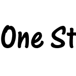 One Stroke Script