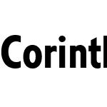 Corinthian Bold Condensed