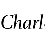 Charlotte Book Italic