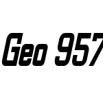 Geo 957 Thin