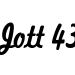 Jott 43 Condensed