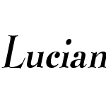 Luciano Condensed