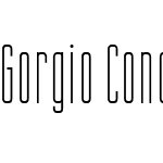 Gorgio Condensed