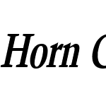 Horn Condensed