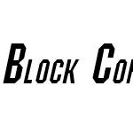 Block Condensed