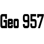 Geo 957 Thin