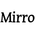 Mirror Condensed