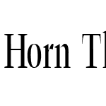 Horn Thin