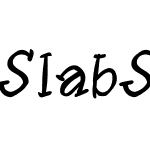 SlabSerifWritten