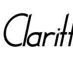 Claritty_Italic