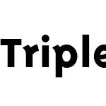 Triplex Sans Gr Extrab Lin