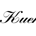 Kuenstler Script