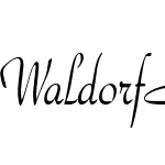 WaldorfScriptCondensed