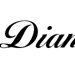 Diana Script Agency Bold