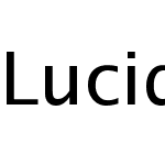 Lucida Sans