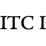 ITCLegacySerif LT Medium