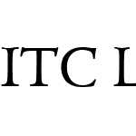 ITCLegacySerif LT Book