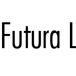 Futura LT CondensedLight